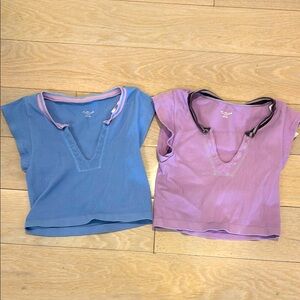 Urban Outfitters Blue and Purple tops.  Size M/L.  Great condition!!
